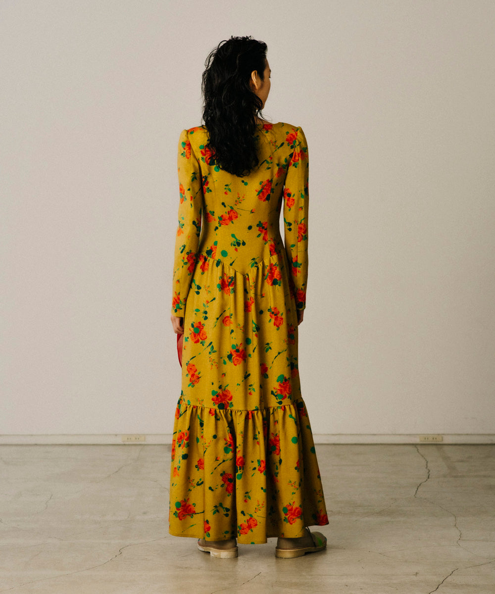 ORIGINAL FLOWER PRINT DRESS