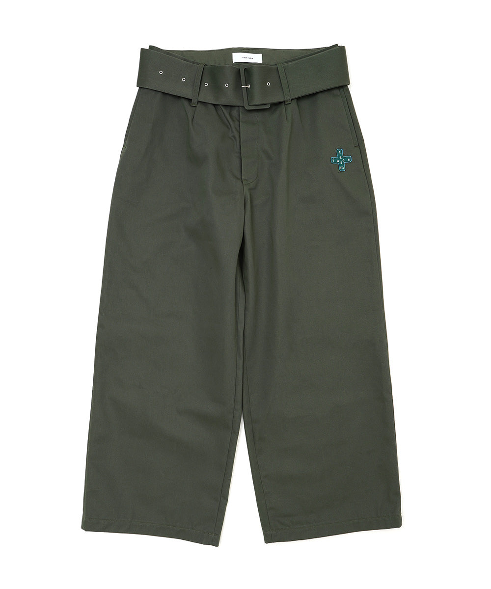BELTED BIG HEART PANTS