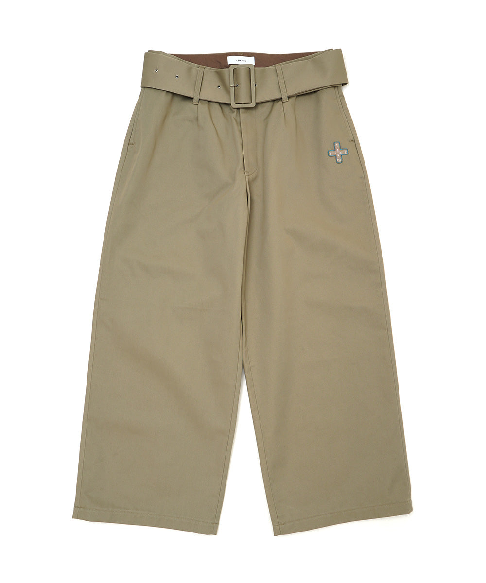 BELTED BIG HEART PANTS