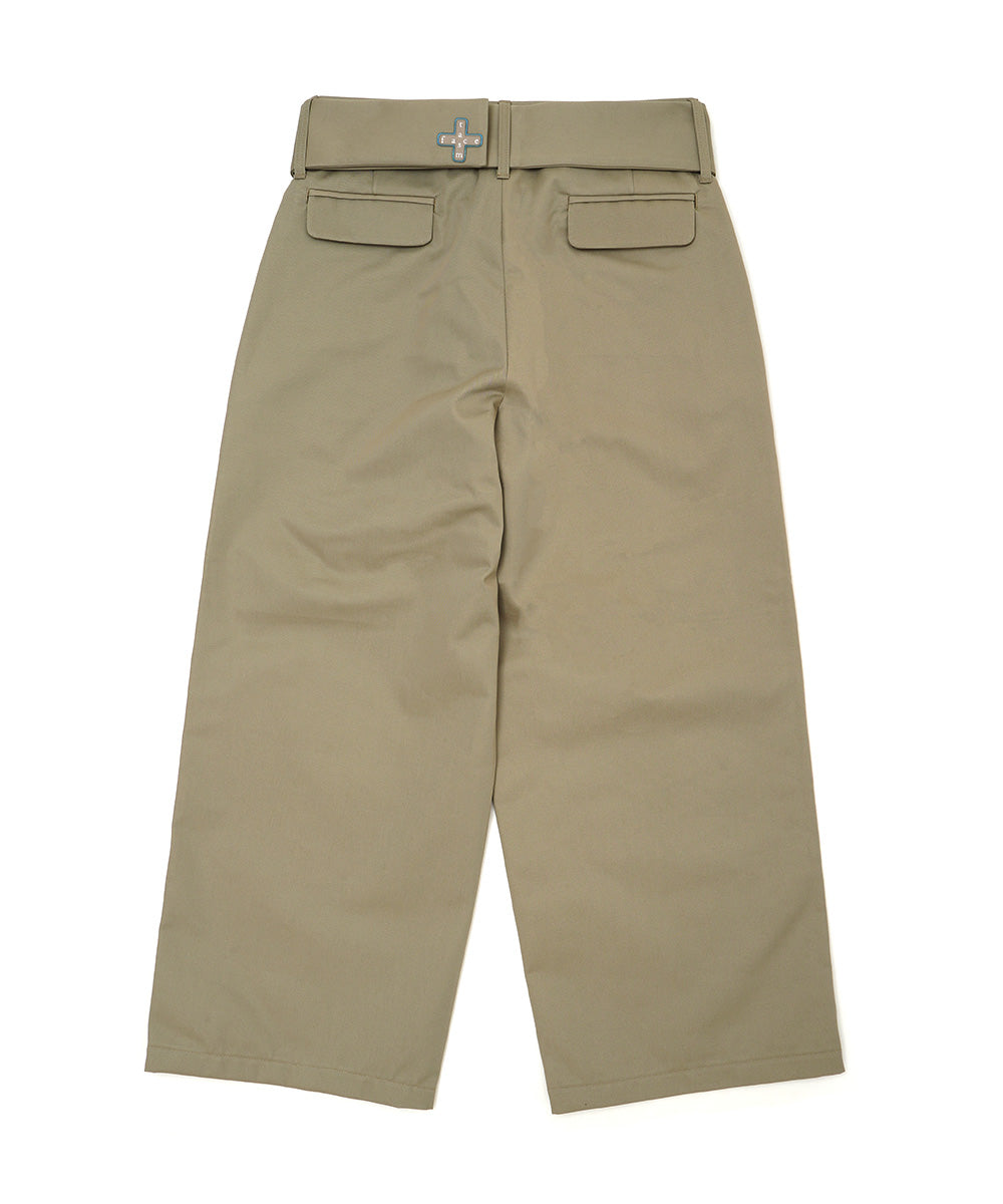 BELTED BIG HEART PANTS