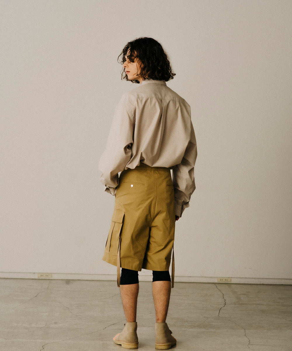 WRAPPED MILITARY SHORTS