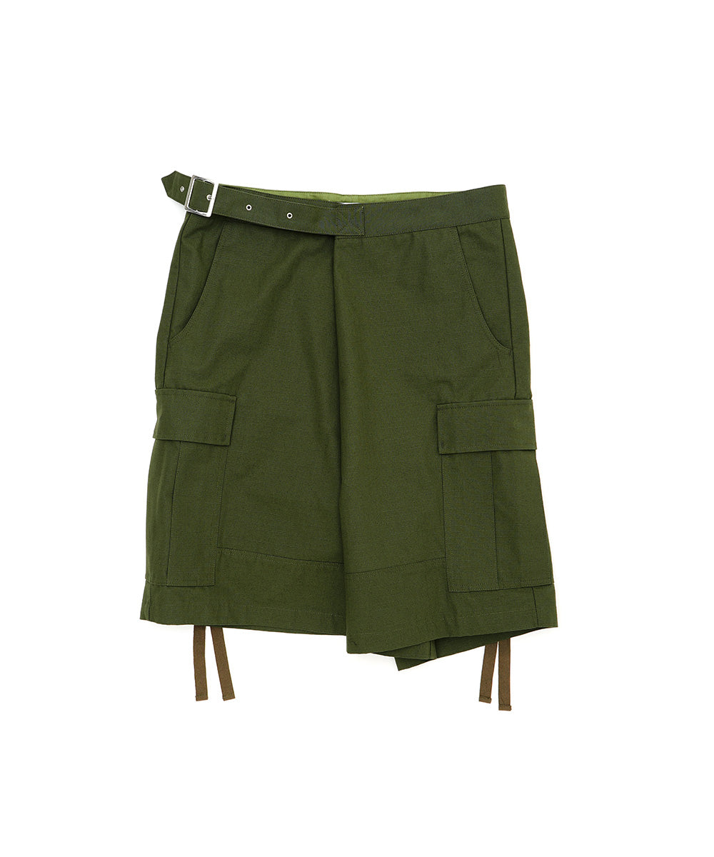 WRAPPED MILITARY SHORTS