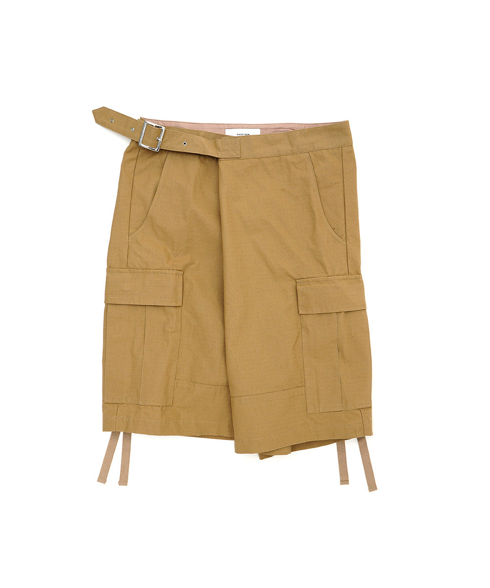 WRAPPED MILITARY SHORTS