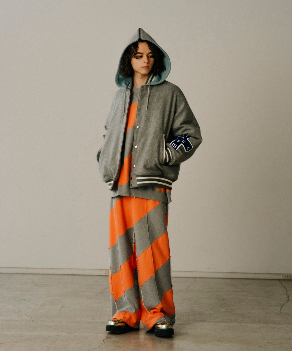 SPIRAL PATCHWORK PANTS