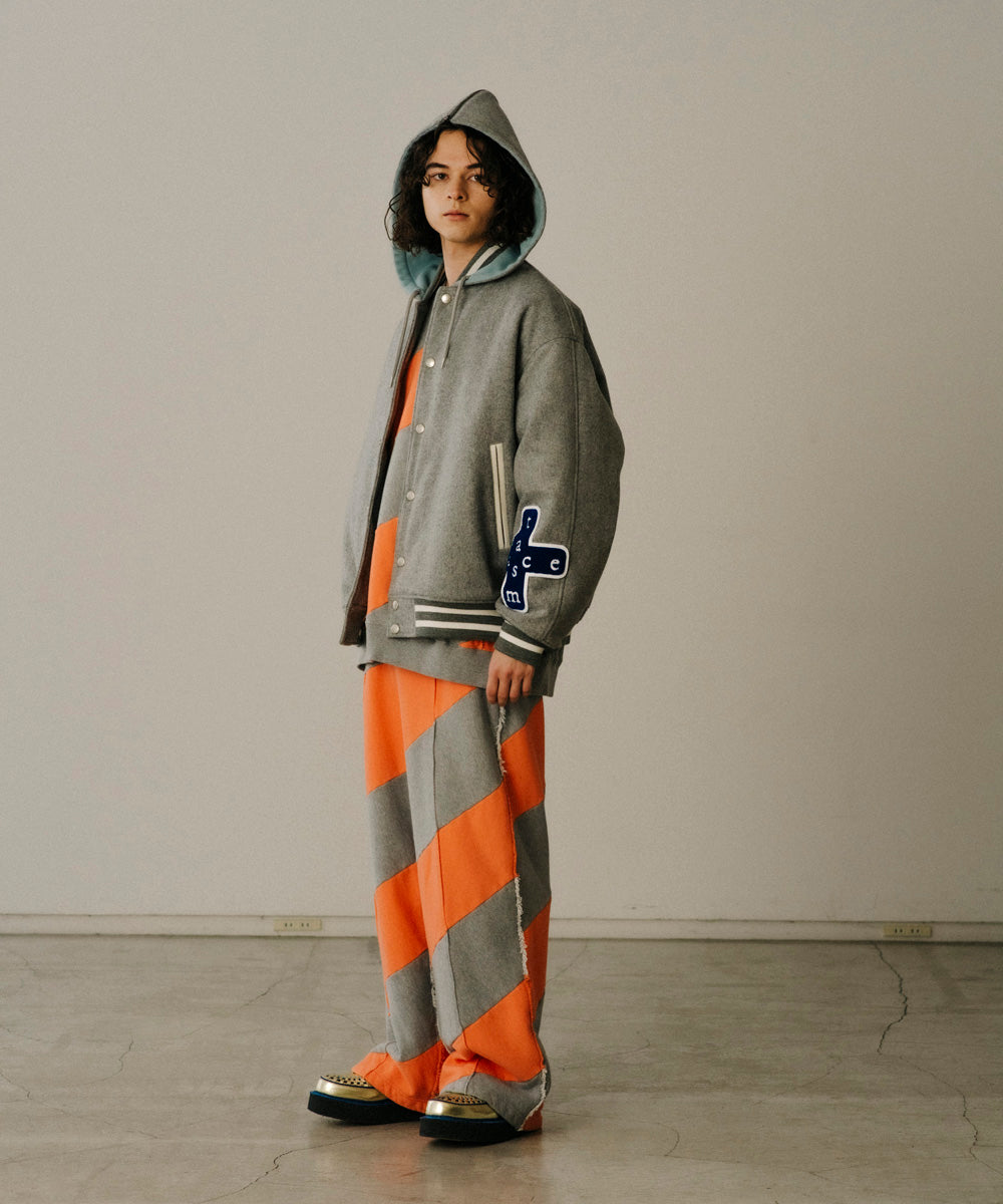 SPIRAL PATCHWORK PANTS