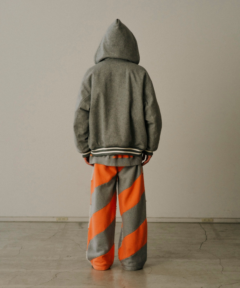 SPIRAL PATCHWORK PANTS