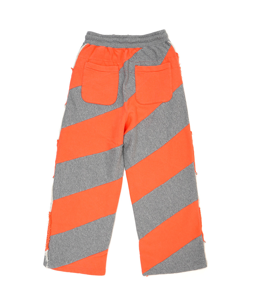 SPIRAL PATCHWORK PANTS