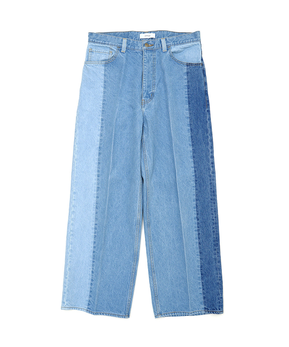 PATCHWORK DENIM PANTS