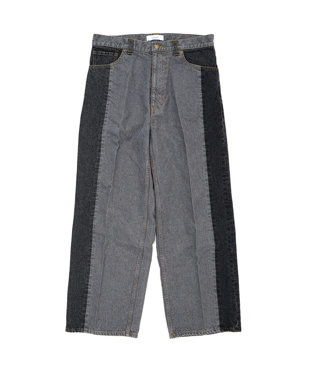 PATCHWORK DENIM PANTS