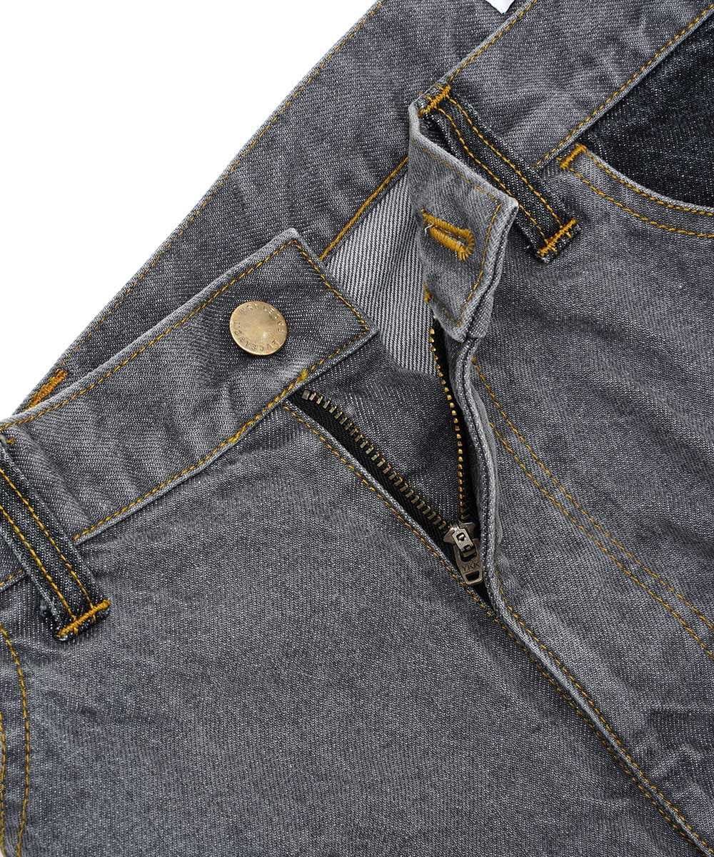 PATCHWORK DENIM PANTS