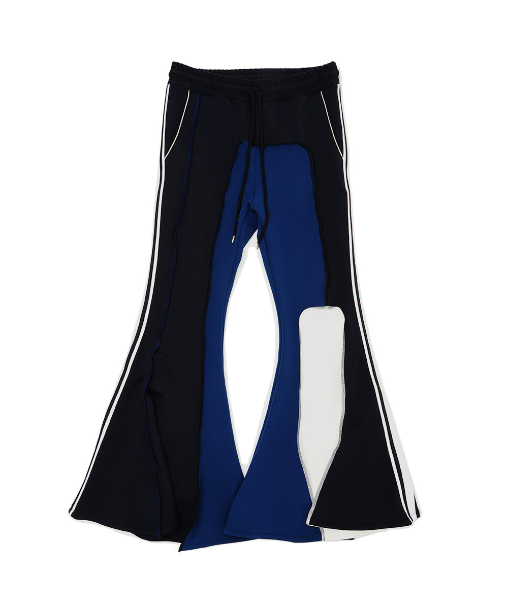 ASSYMETRICAL PATCHWORK PANTS