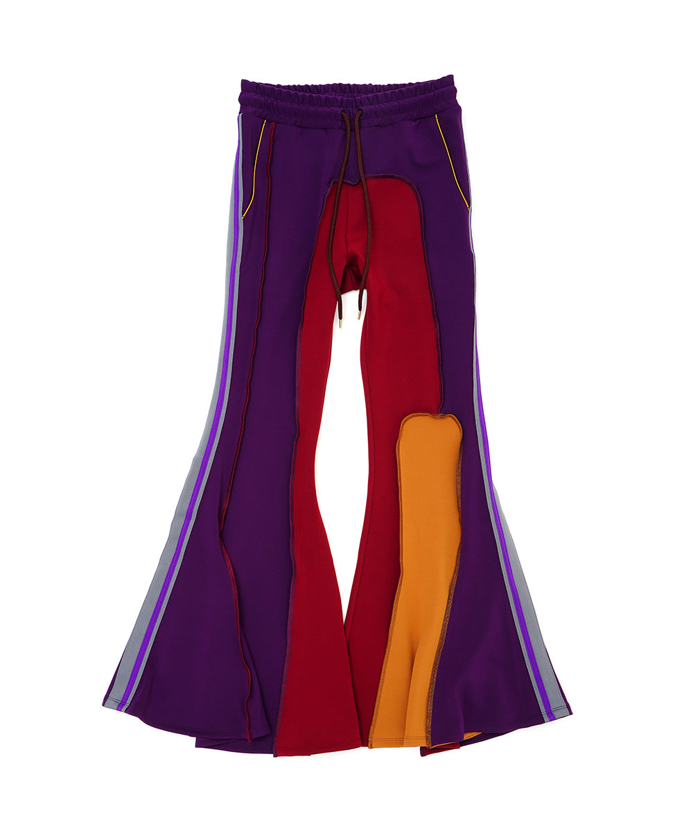 ASSYMETRICAL PATCHWORK PANTS
