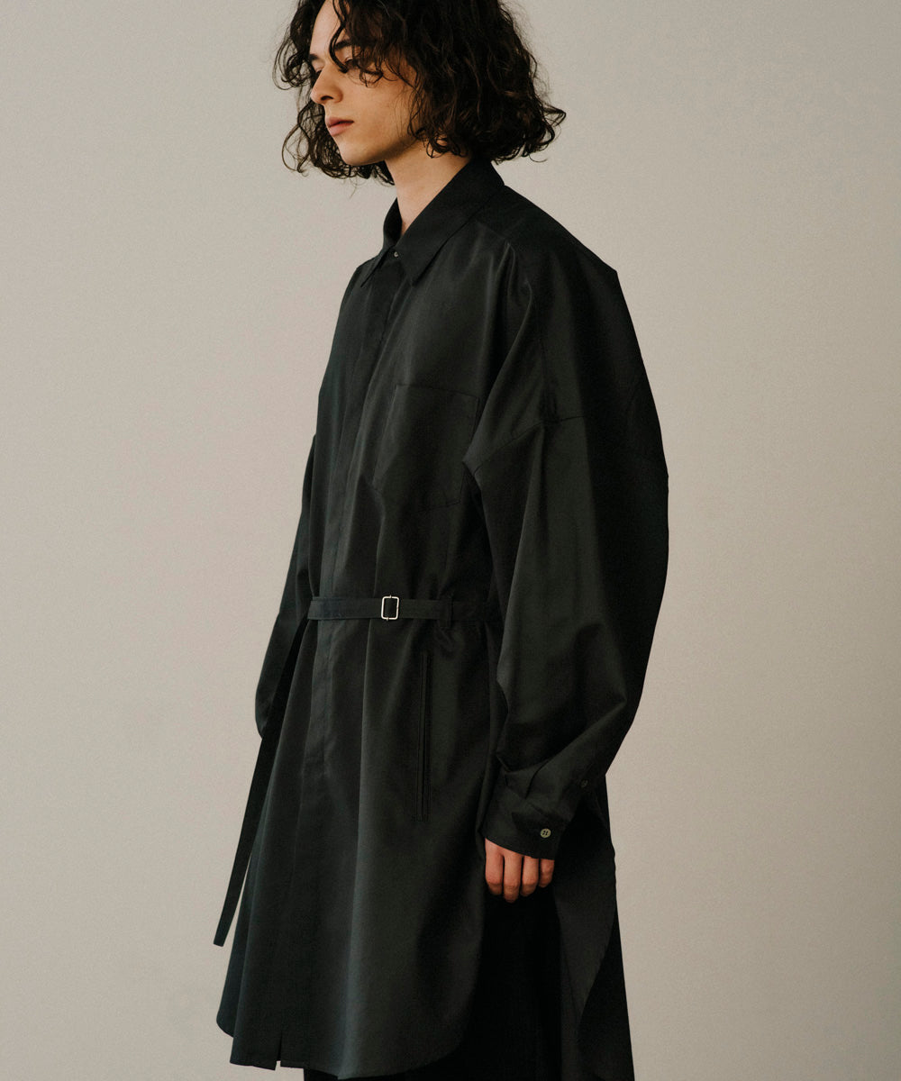 LONG BELTED SHIRT