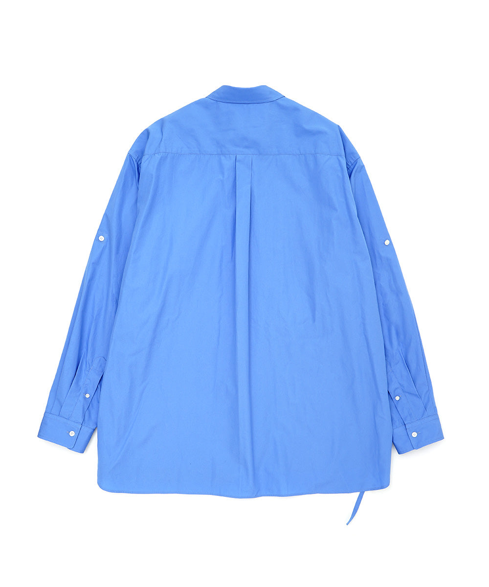 ASSYMETRICAL BELTED SHIRT