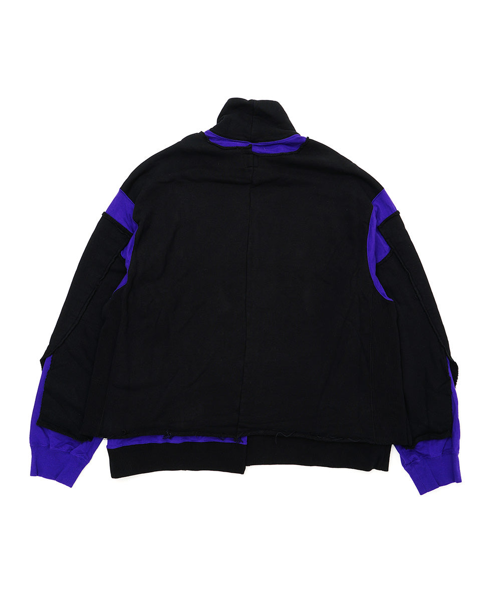 LAYERD DECONSTRUCTED SWEAT