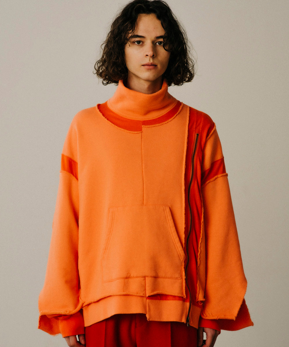 LAYERD DECONSTRUCTED SWEAT