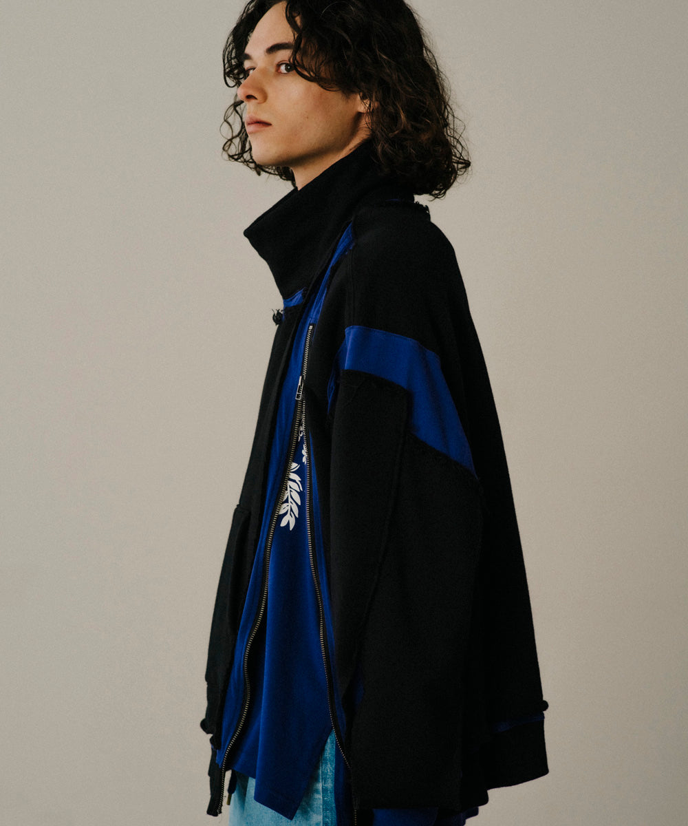 LAYERD DECONSTRUCTED SWEAT