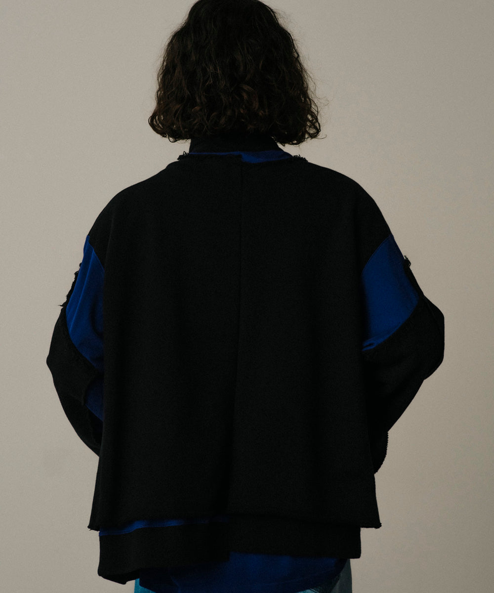 LAYERD DECONSTRUCTED SWEAT