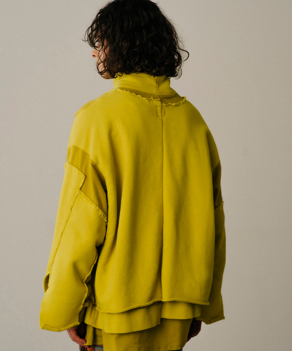 LAYERD DECONSTRUCTED SWEAT