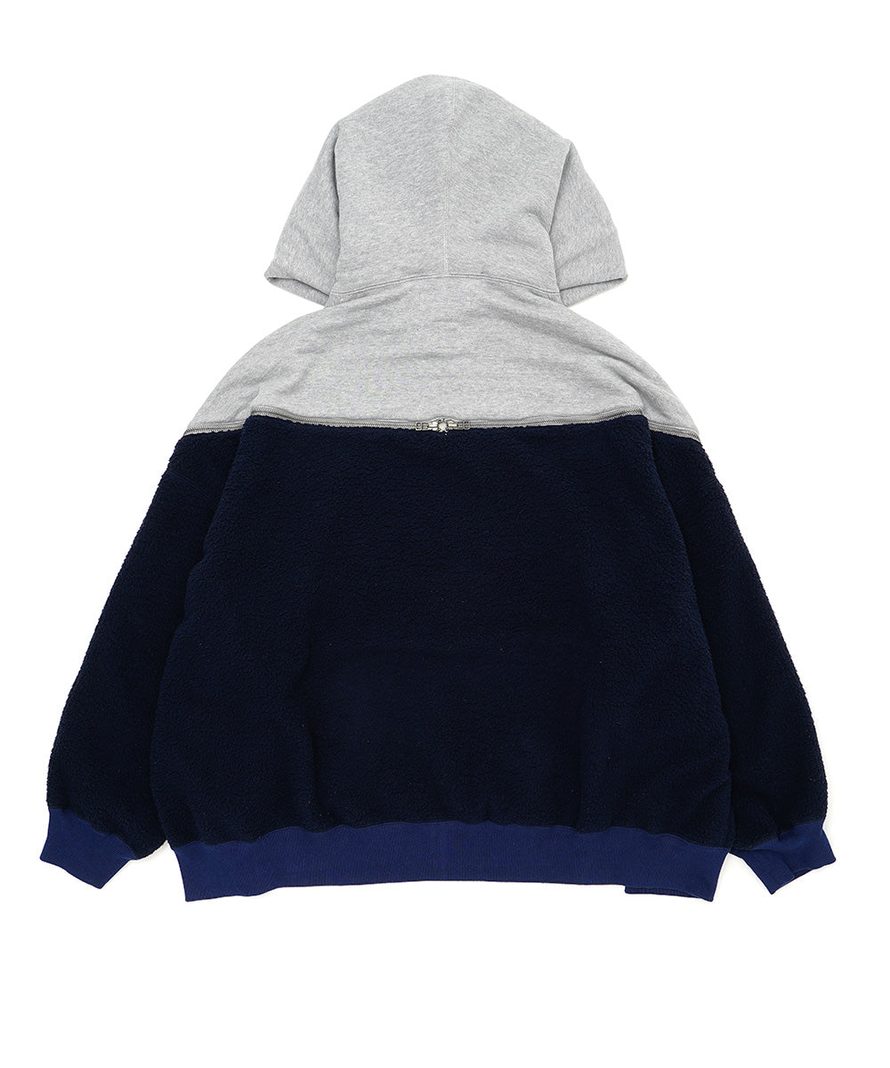 FLEECE ZIPPER HOODIE