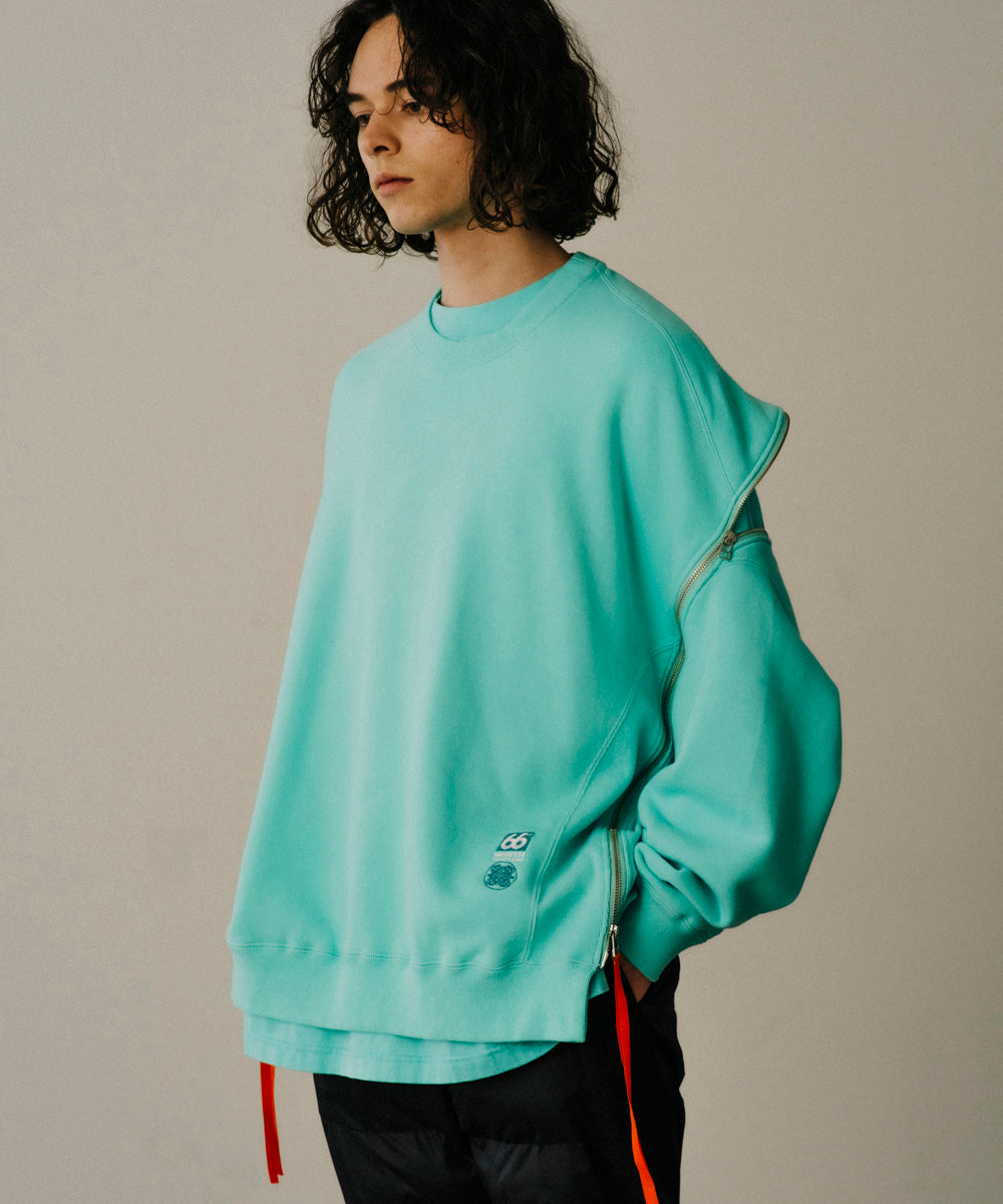 FACETASM×66NORTH GLYMUR ZIPPER SWEAT