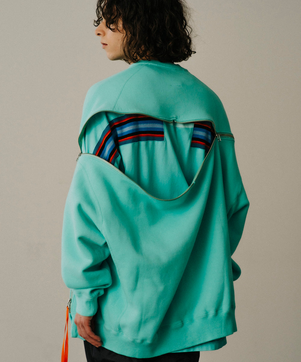FACETASM×66NORTH GLYMUR ZIPPER SWEAT