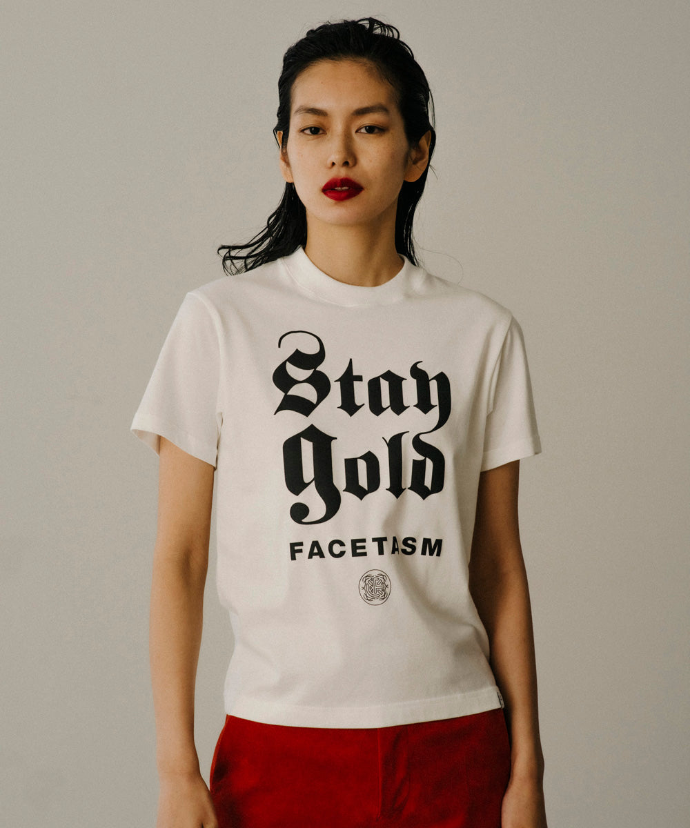 FACETASM】STAY GOLD TEE-