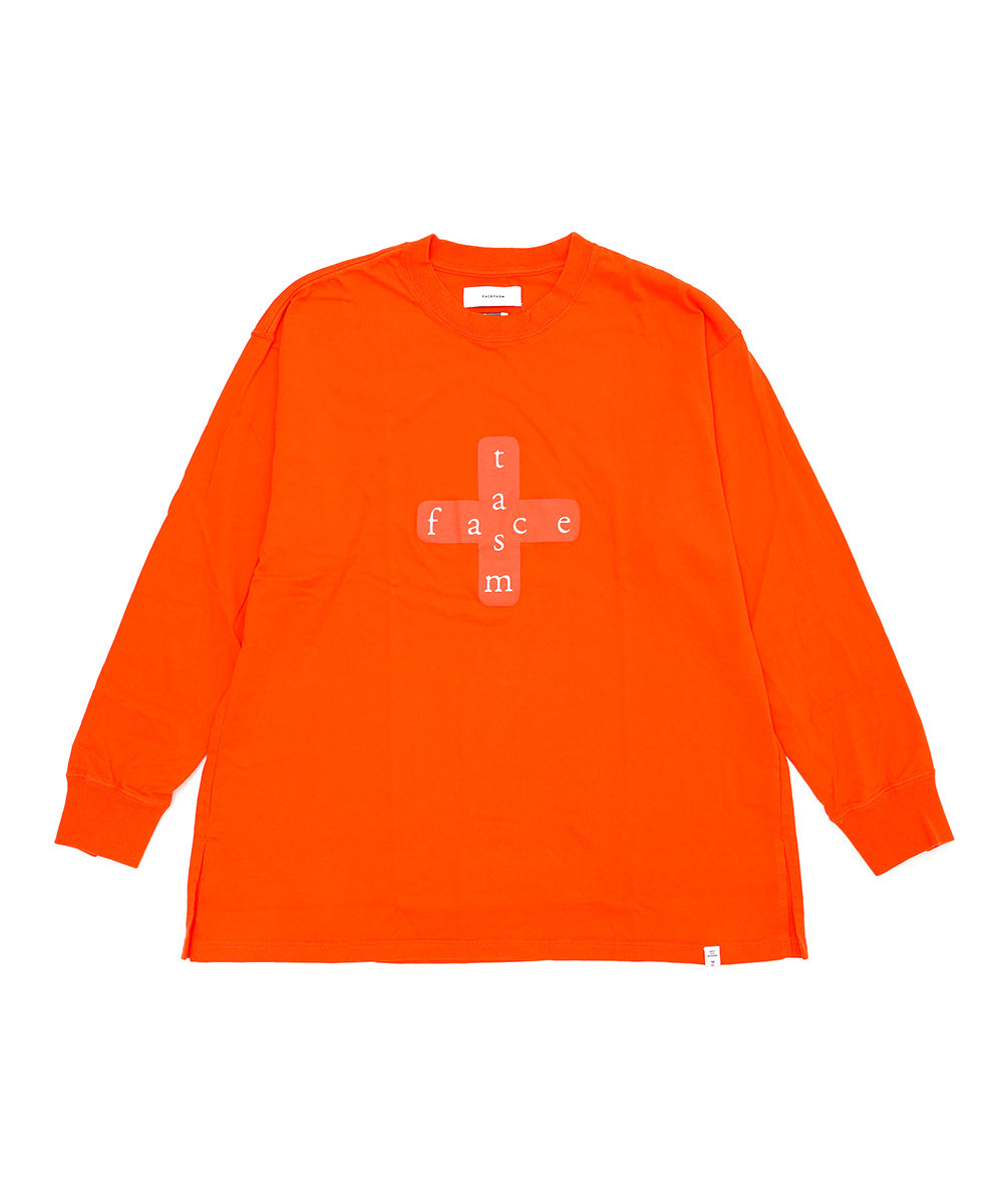 CROSS LOGO LONG SLEEVE TEE