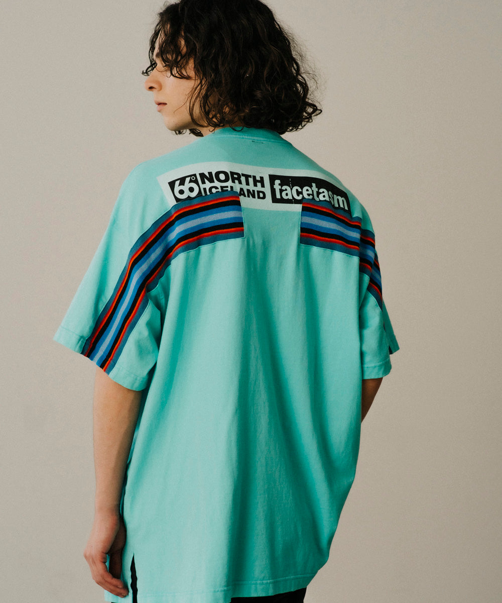 FACETASM×66NORTH GLYMUR RIB BIG TEE