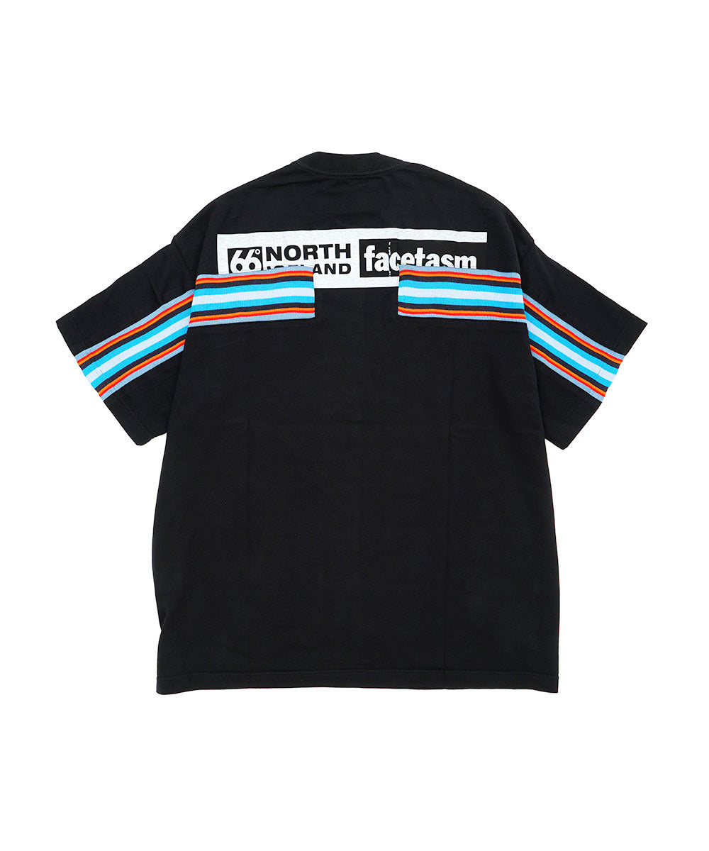 FACETASM×66NORTH GLYMUR RIB BIG TEE