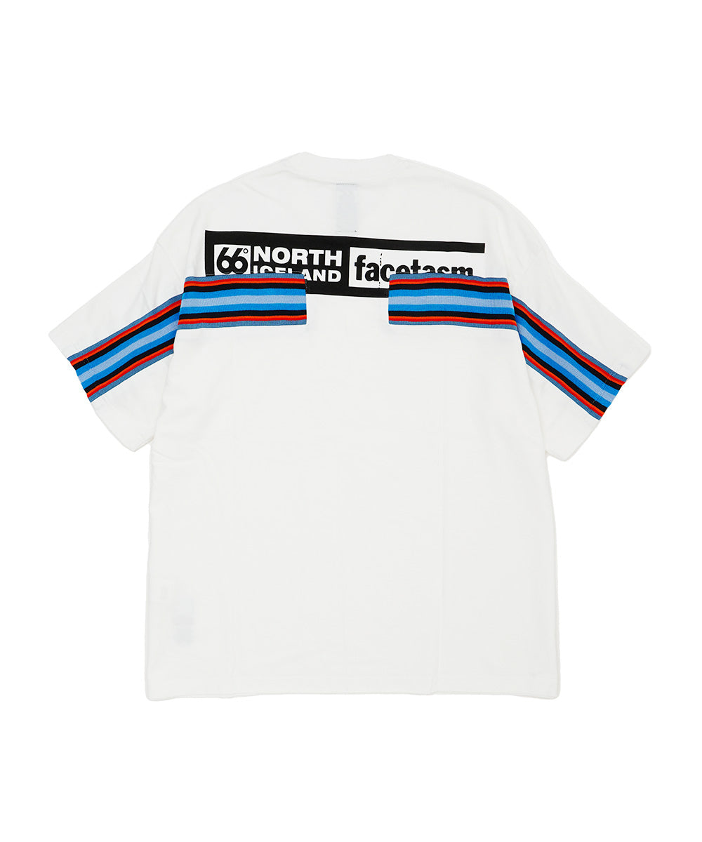 FACETASM×66NORTH GLYMUR RIB BIG TEE