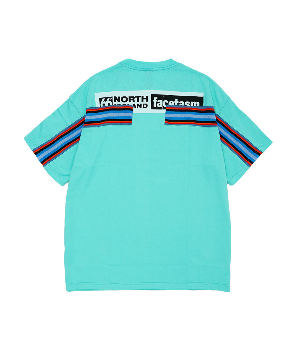 FACETASM×66NORTH GLYMUR RIB BIG TEE