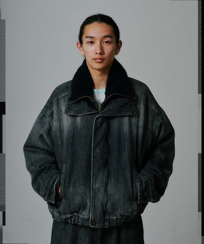 DOUBLE LAYERED DENIM JACKET