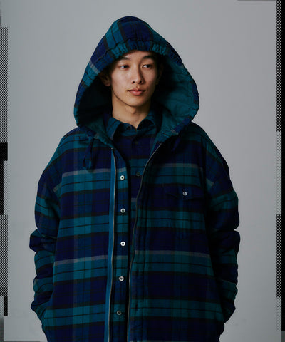 PADDED CHECK JACKET