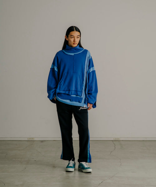 LAYERD DECONSTRUCTED SWEAT