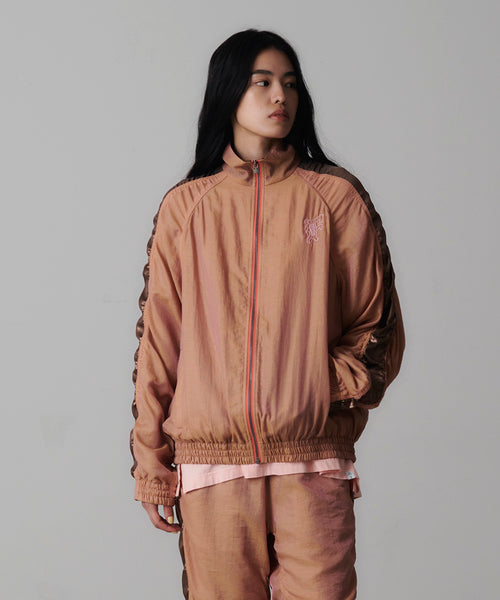 METALLIC TRACK JACKET