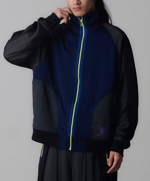 JERSEY TRACK JACKET