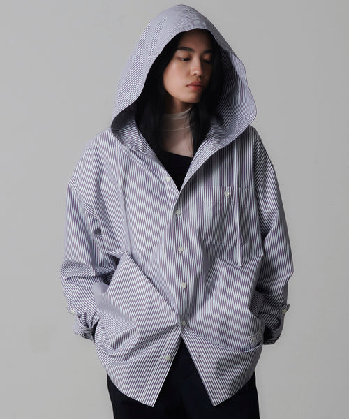 HOODED SHIRT