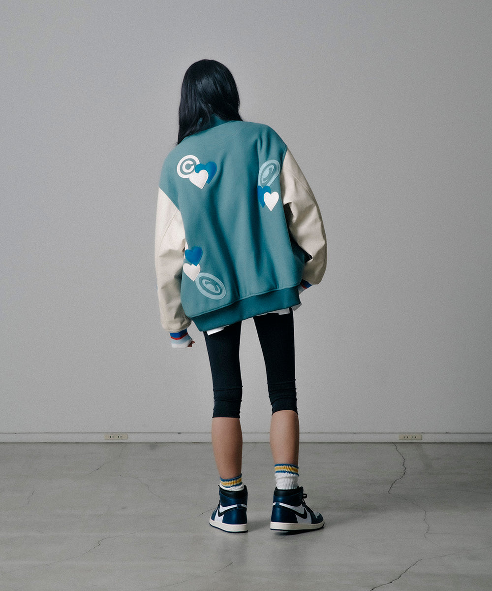 FACETASM×CPD LOVE PATCH STADIUM JACKET