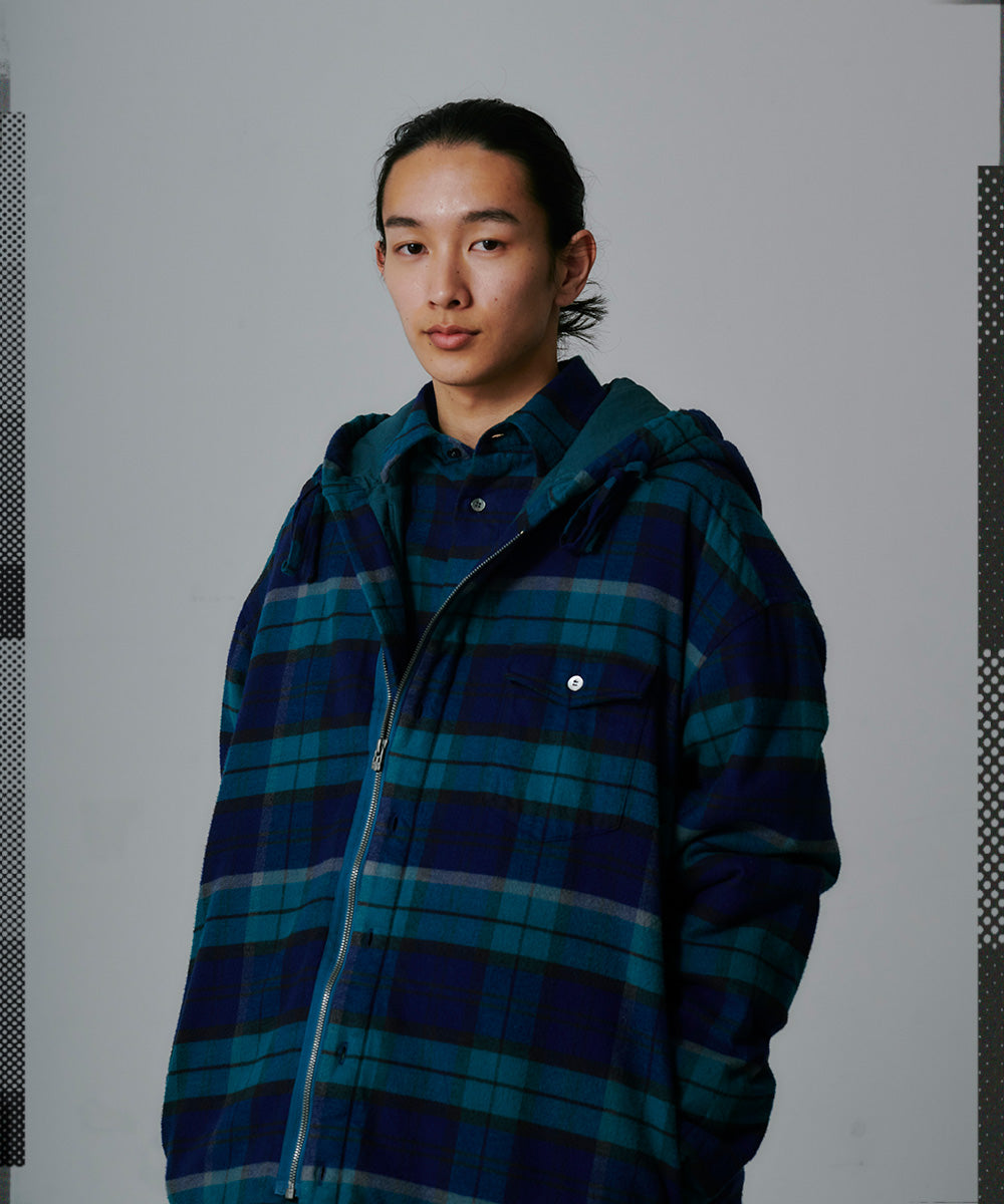 PADDED CHECK JACKET