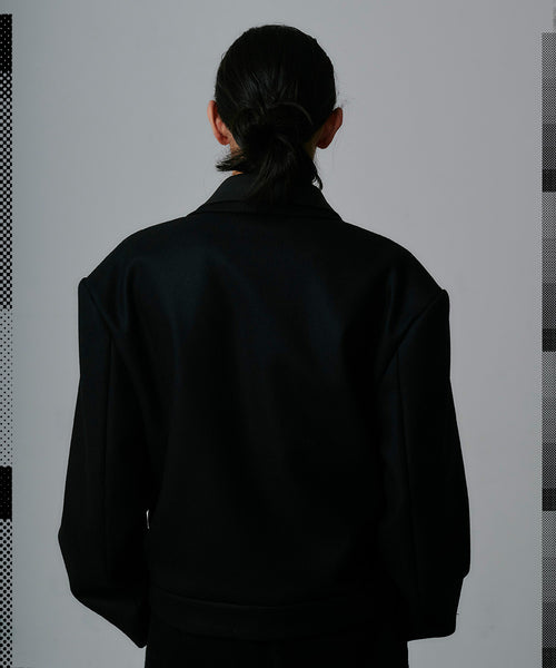 DOUBLE LAYERED WORSTED JACKET