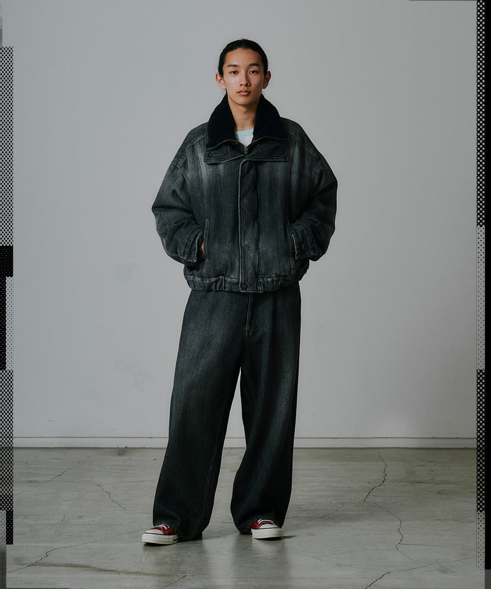 DOUBLE LAYERED DENIM JACKET