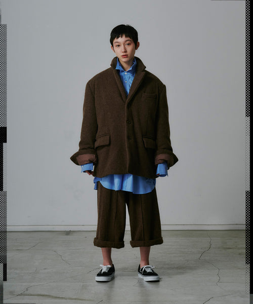 BATTED WOOL JACKET