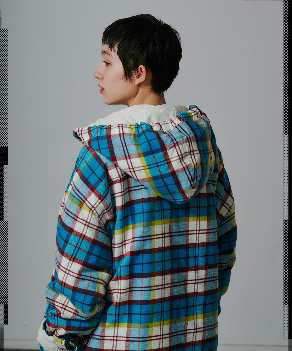 PADDED CHECK JACKET