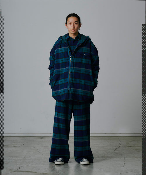 PADDED CHECK JACKET