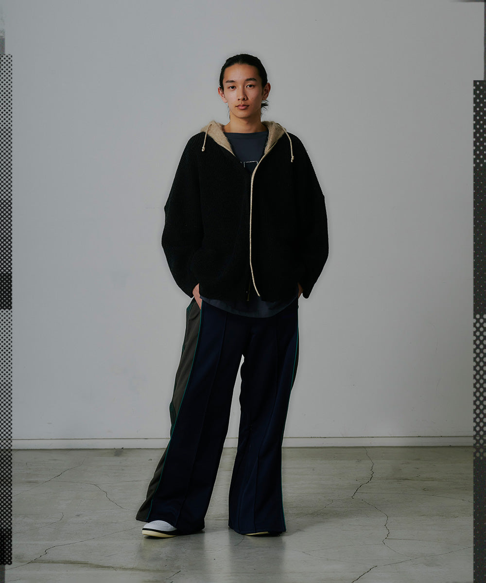 HOODED CARDIGAN