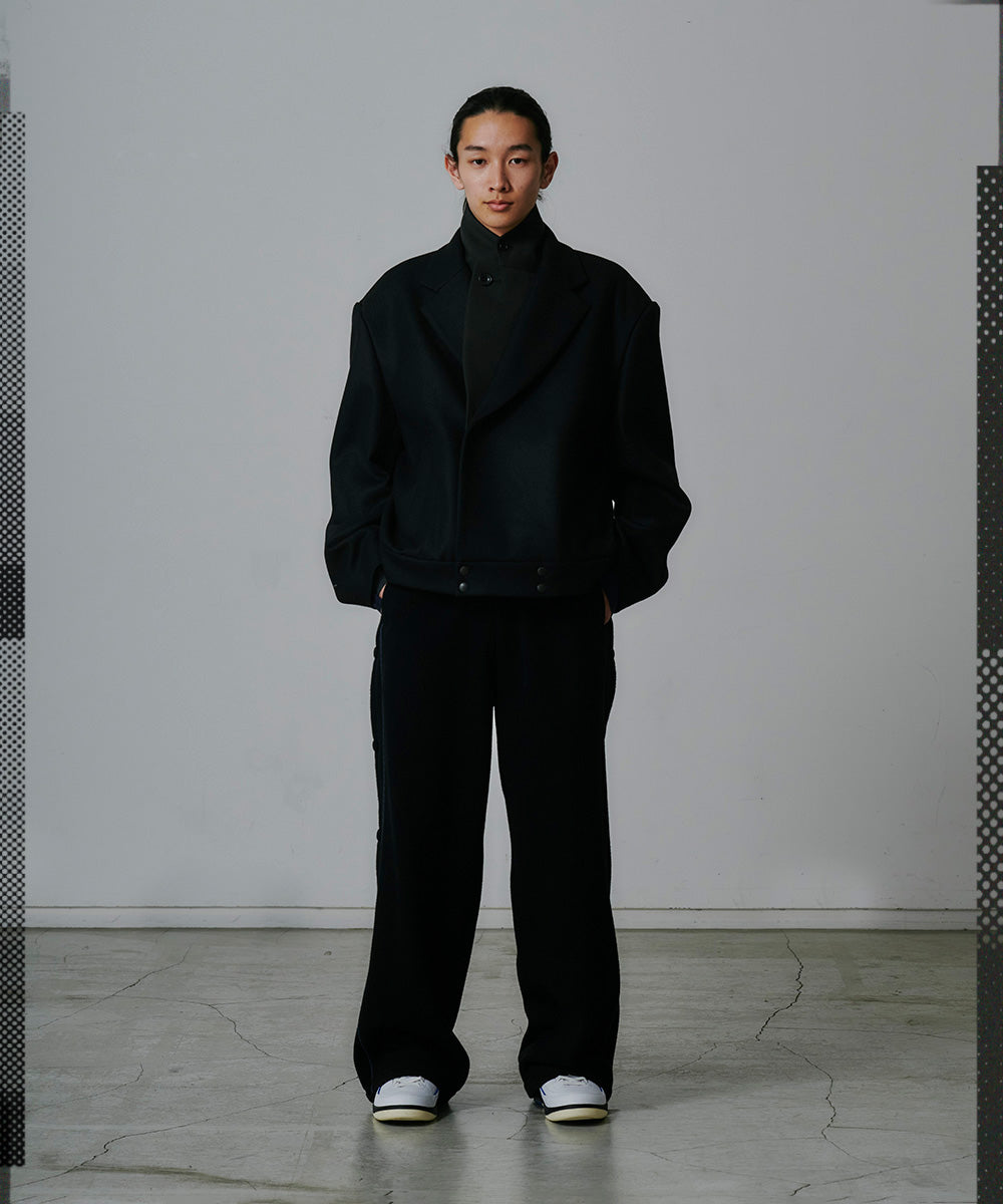 DOUBLE LAYERED WORSTED JACKET