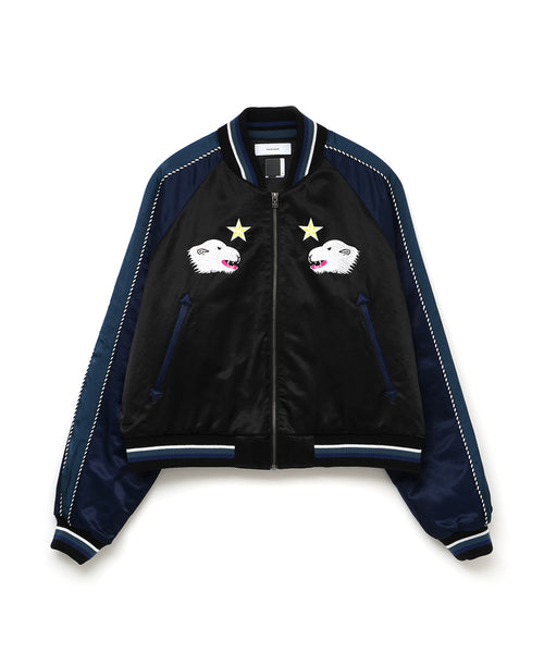 ファセッタズムFACETASM★ウールコートライナー付き【送料無料】【匿名配送】 facetasm HIGH-LOW FLEECE ZIPPER JACKET | UNKER