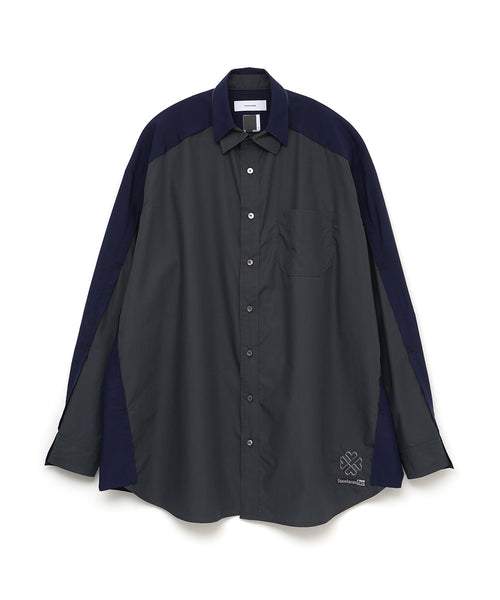 TWO-TONE BIG HEART SHIRT