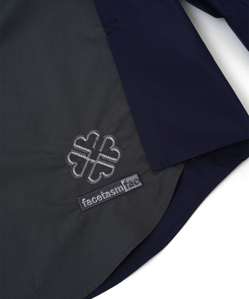TWO-TONE BIG HEART SHIRT